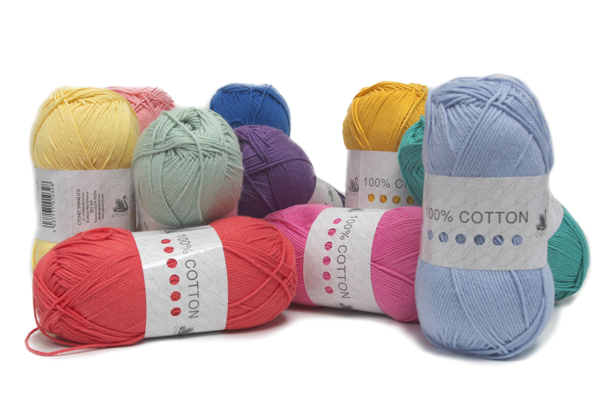  Paintbox Yarns Cotton DK Yarn (100% Cotton) - #448 Pansy Purple