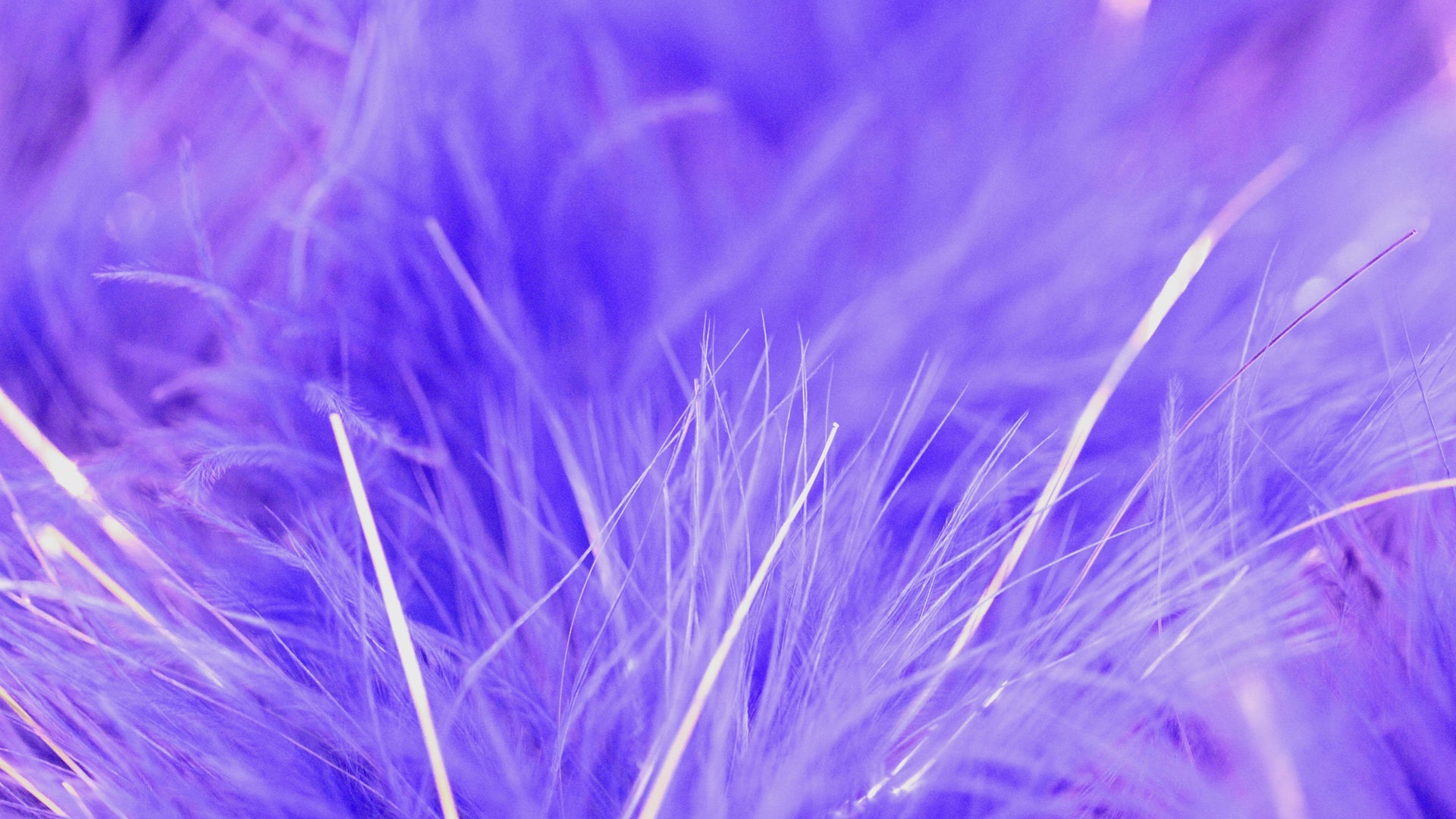 Marabou Swansdown Feather Trim - Iridescent Tinsel