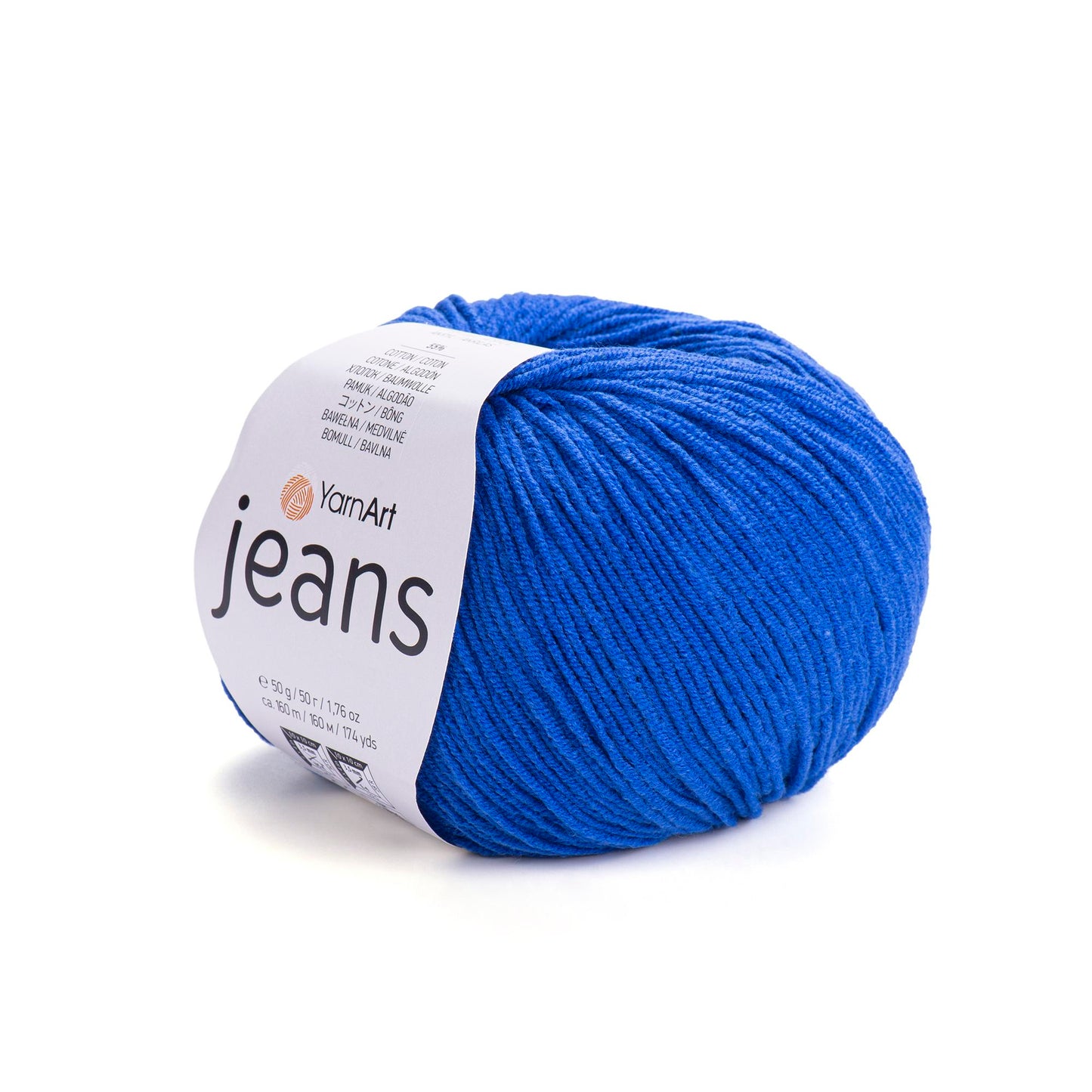Yarn Art - JEANS - 55% Cotton ? 45% Acrylic, 160m Knitting and Crochet Yarn