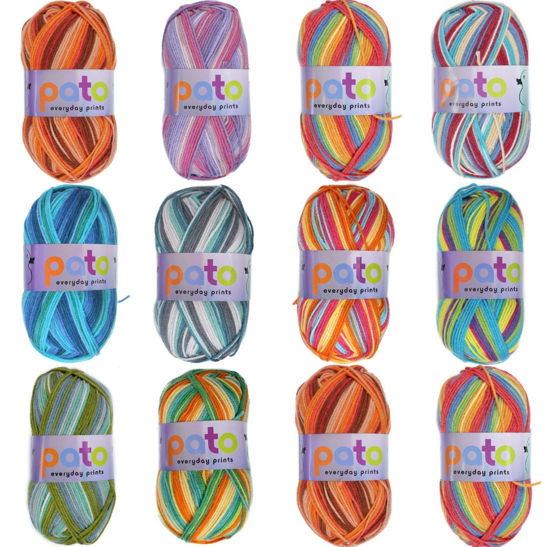 Cygnet PATO PRINTS DK Knitting Yarn / Wool - 100g Double Knit