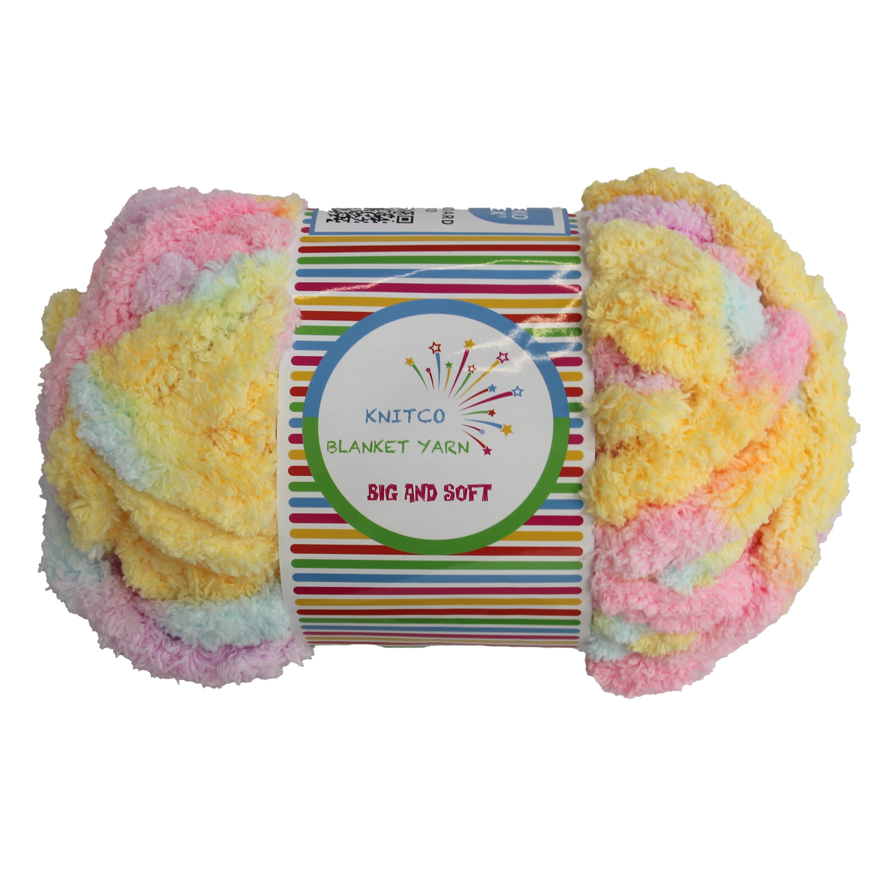 Knitco Big And Soft Blanket Yarn - 100% Polyester, 250g, 30m