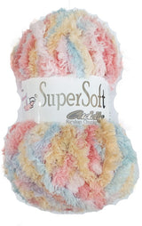 Woolcraft / Jarol SUPERSOFT CUDDLY Knitting Yarn / Wool - 100g - Sweet Dream