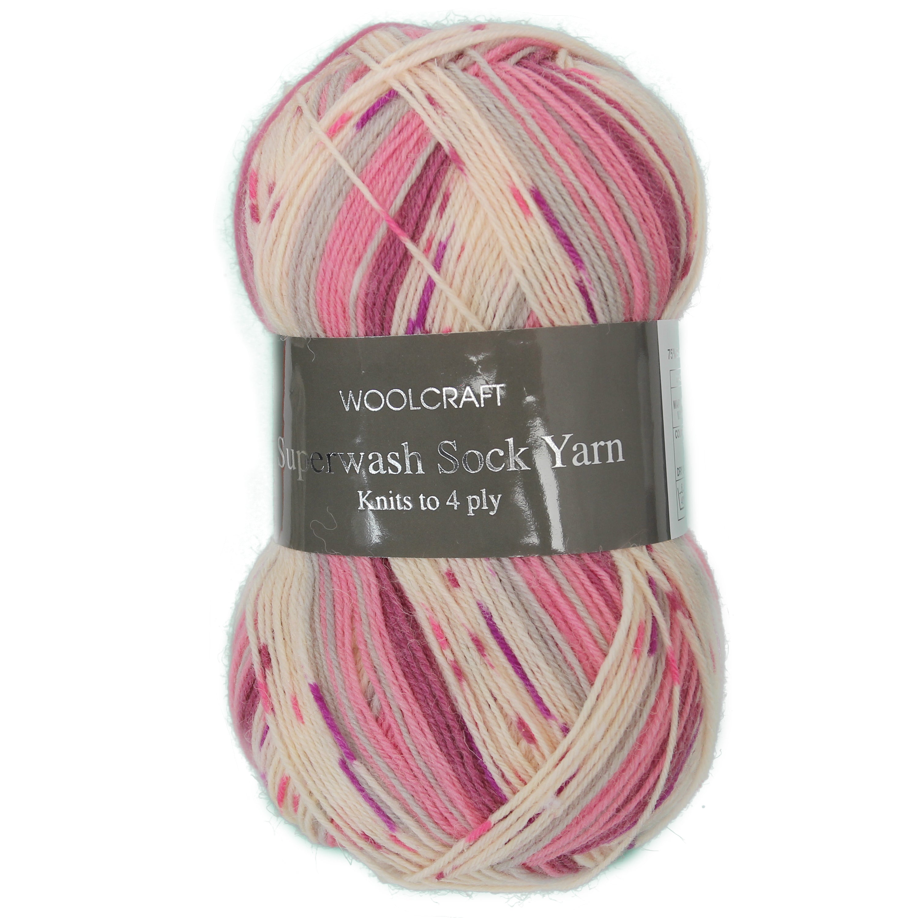 Woolcraft Superwash Sock Yarn 4Ply 100g - Islay