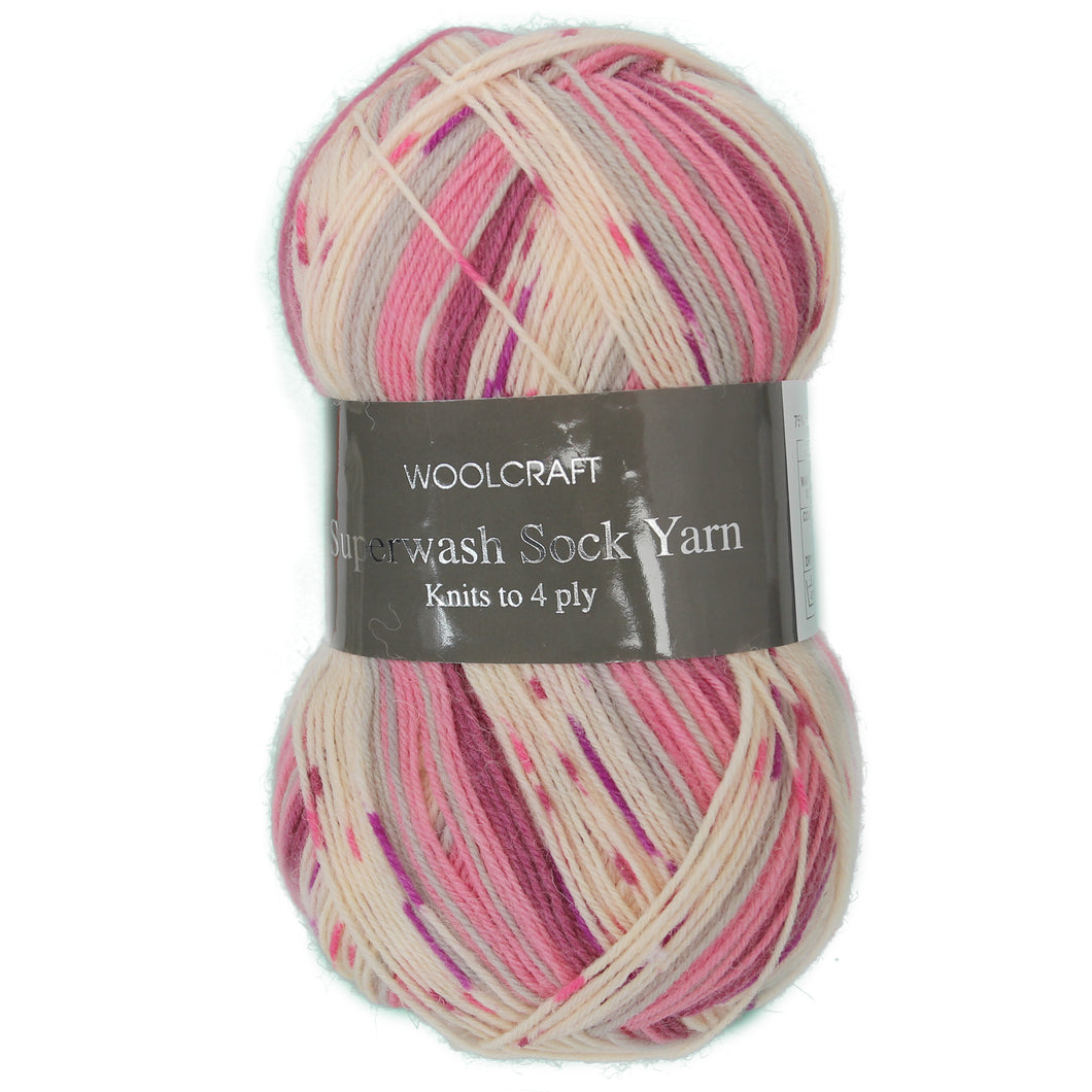 Woolcraft Superwash Sock Yarn 4Ply 100g - Islay
