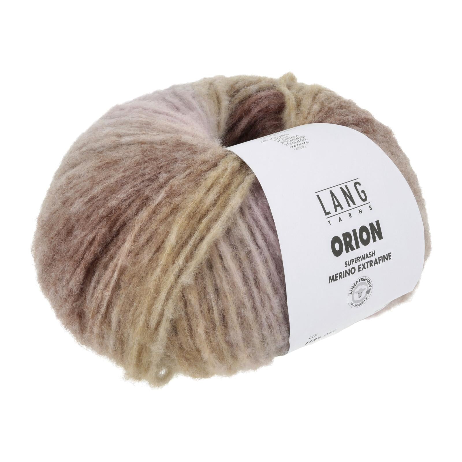 Lang Orion - 88% virgin wool, 12% nylon, 270m, 100g