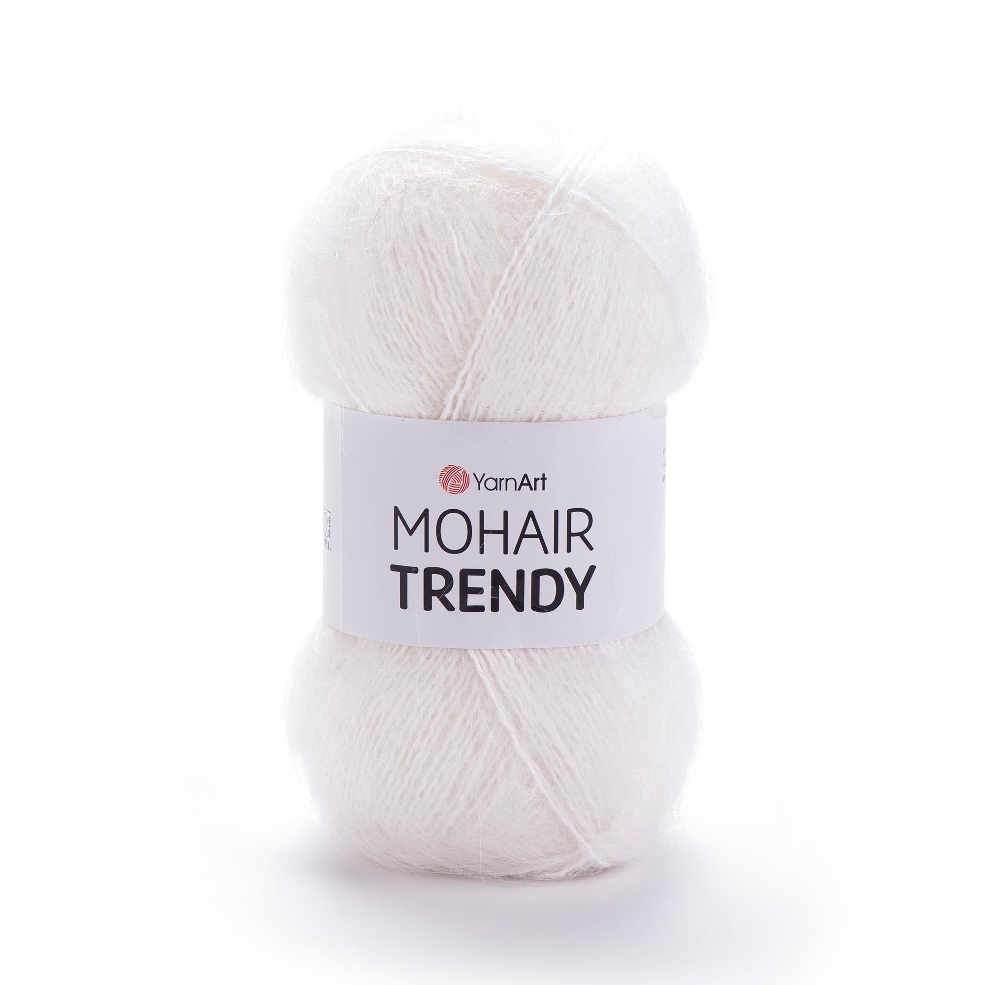 Yarn Art Mohair Trendy / 100g Aran 50% Mohair - 50% Acrylic