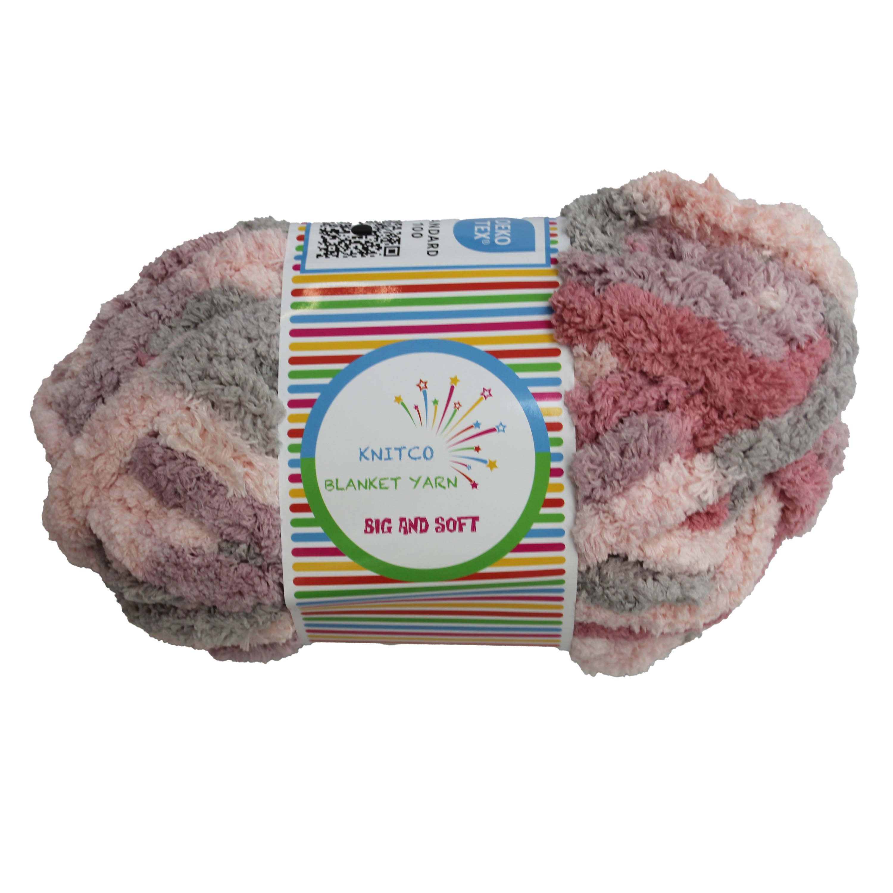 Knitco Big And Soft Blanket Yarn - 100% Polyester, 250g, 30m