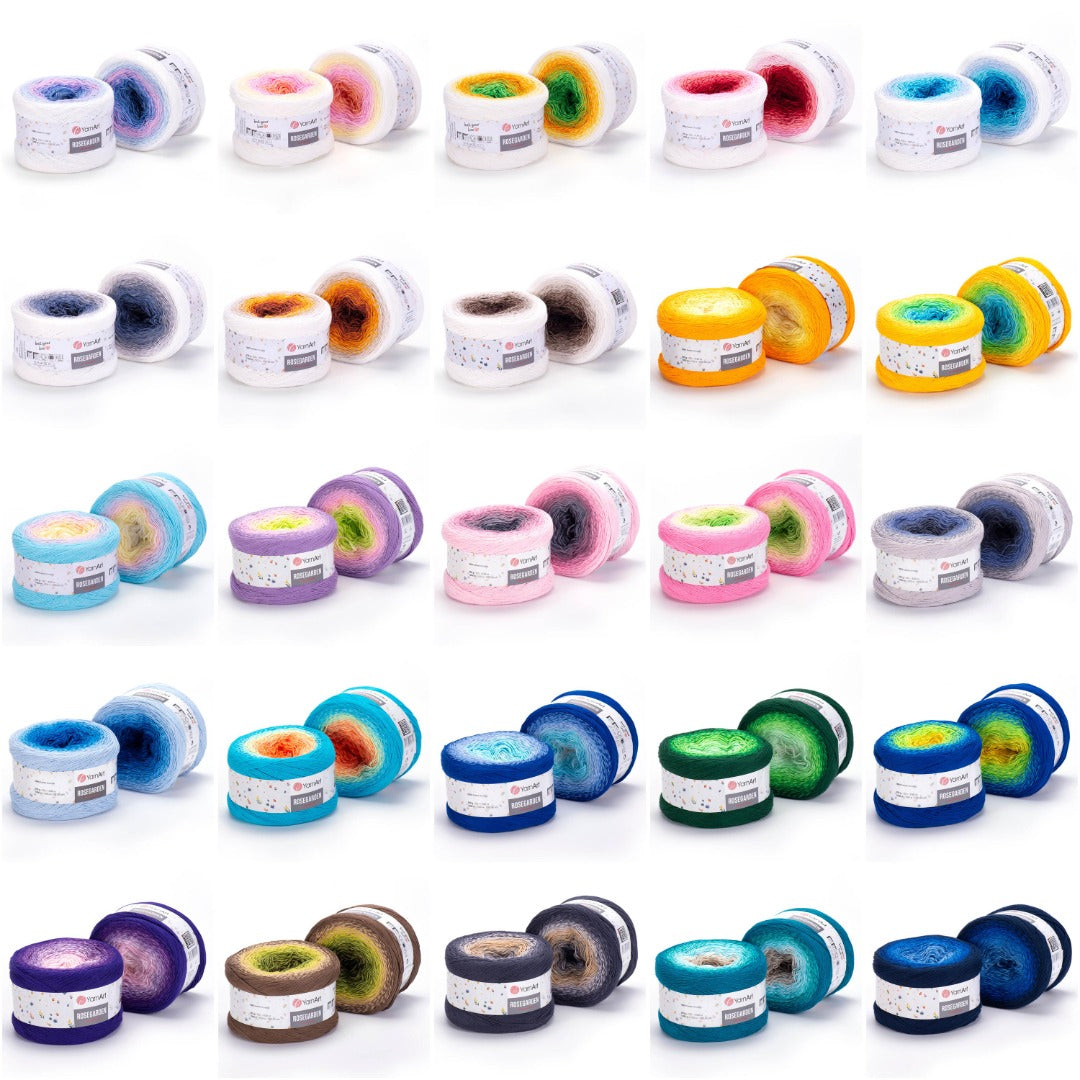 Rosegarden Yarnart, 250g, 1000m, 100% cotton