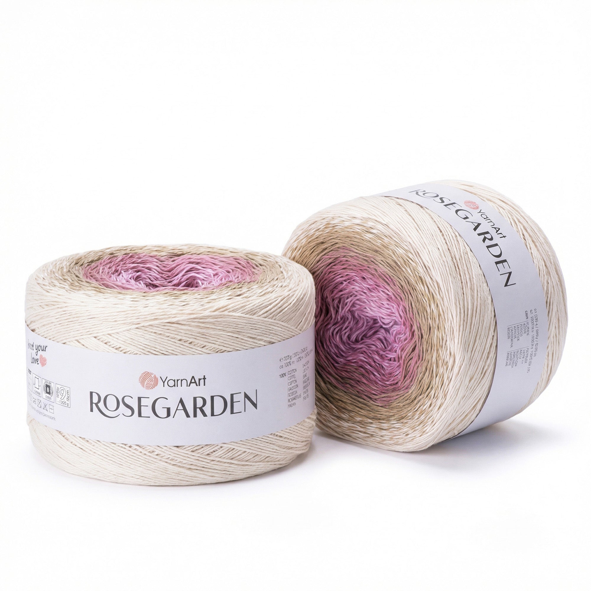 YarnArt Rose Garden - 100% Cotton - 250g - 1000m