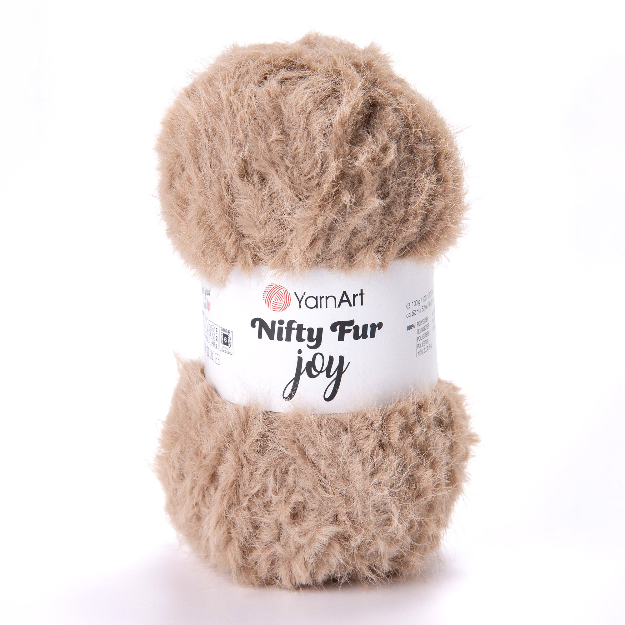 YarnArt Nifty Fur Joy - 100% Polyester - 100g - 52m