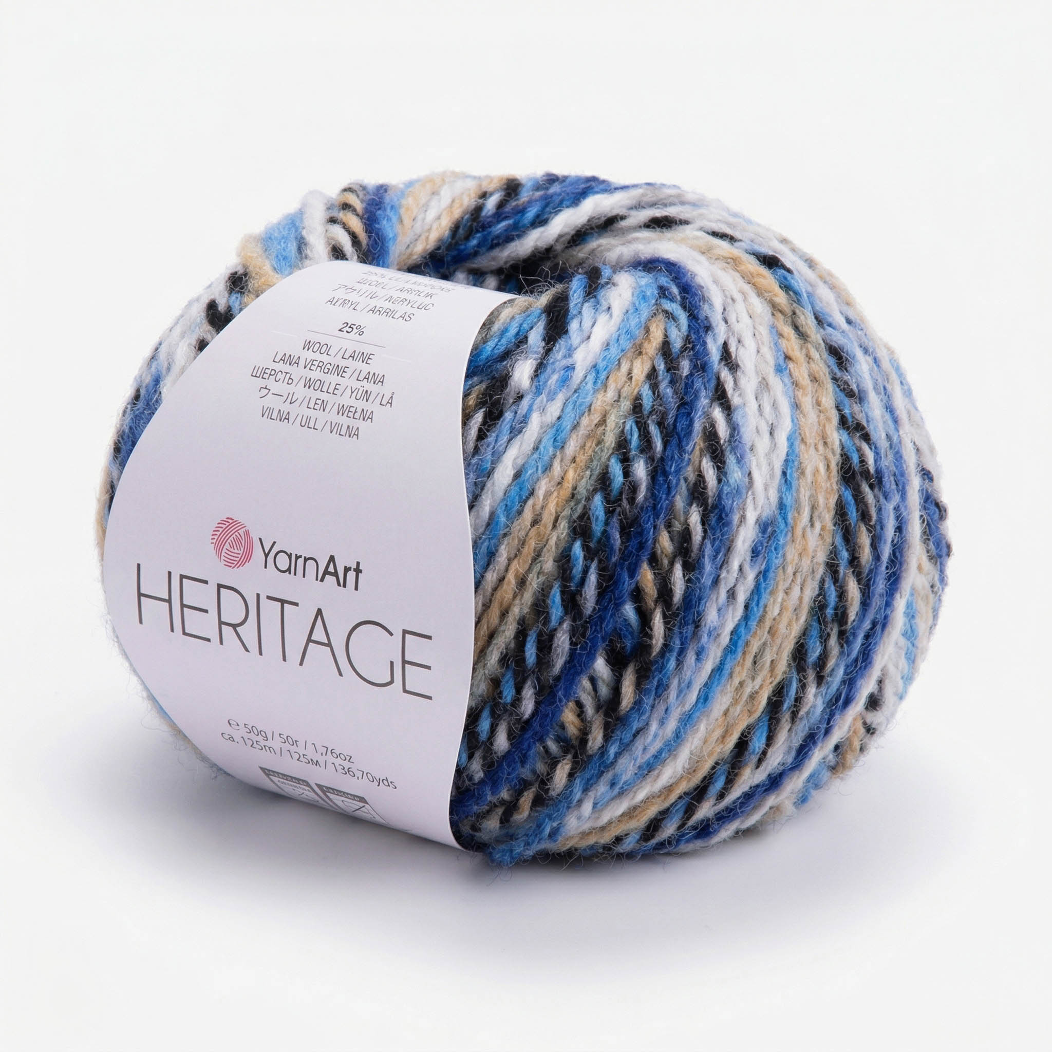 YarnArt Heritage - 25% Wool - 75% Acrylic - 50g - 125m