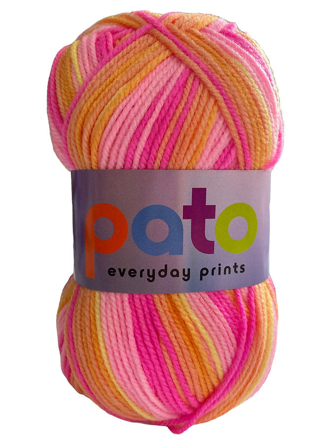 Cygnet PATO PRINTS DK Knitting Yarn / Wool - 100g Double Knit