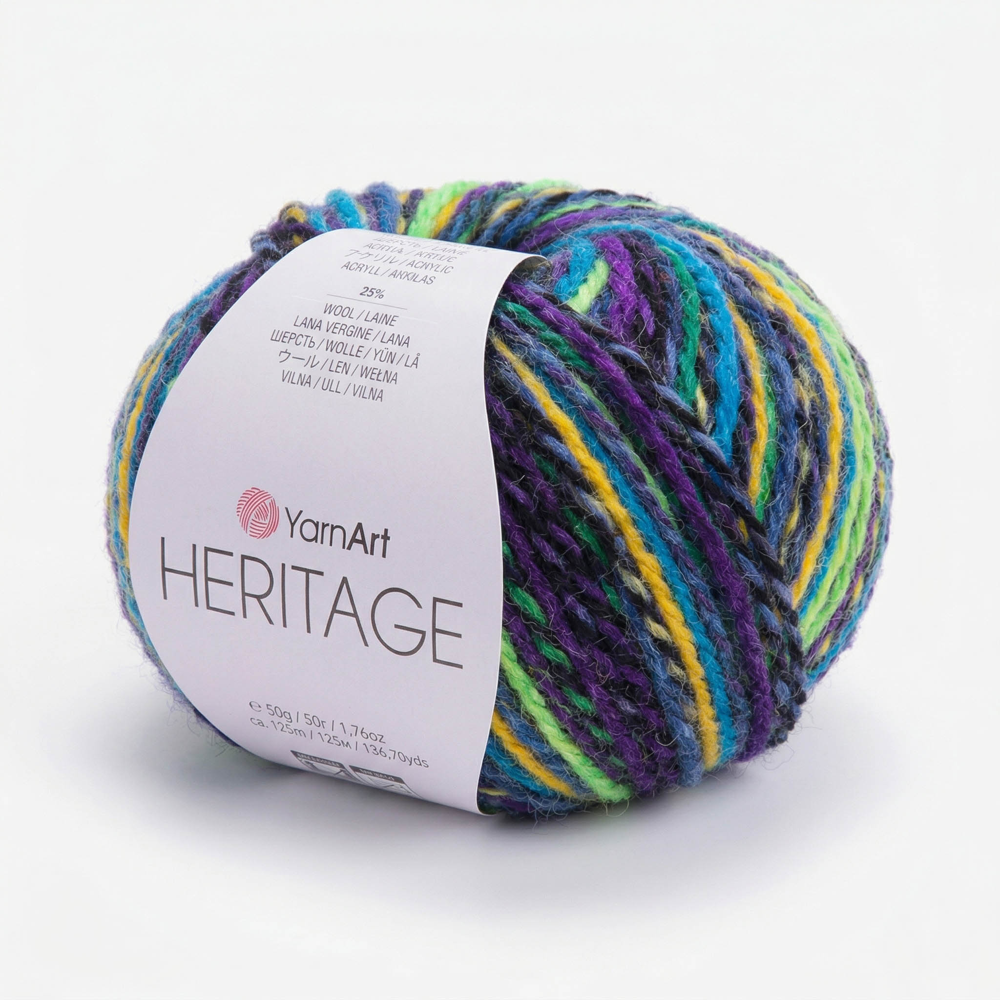 YarnArt Heritage - 25% Wool - 75% Acrylic - 50g - 125m