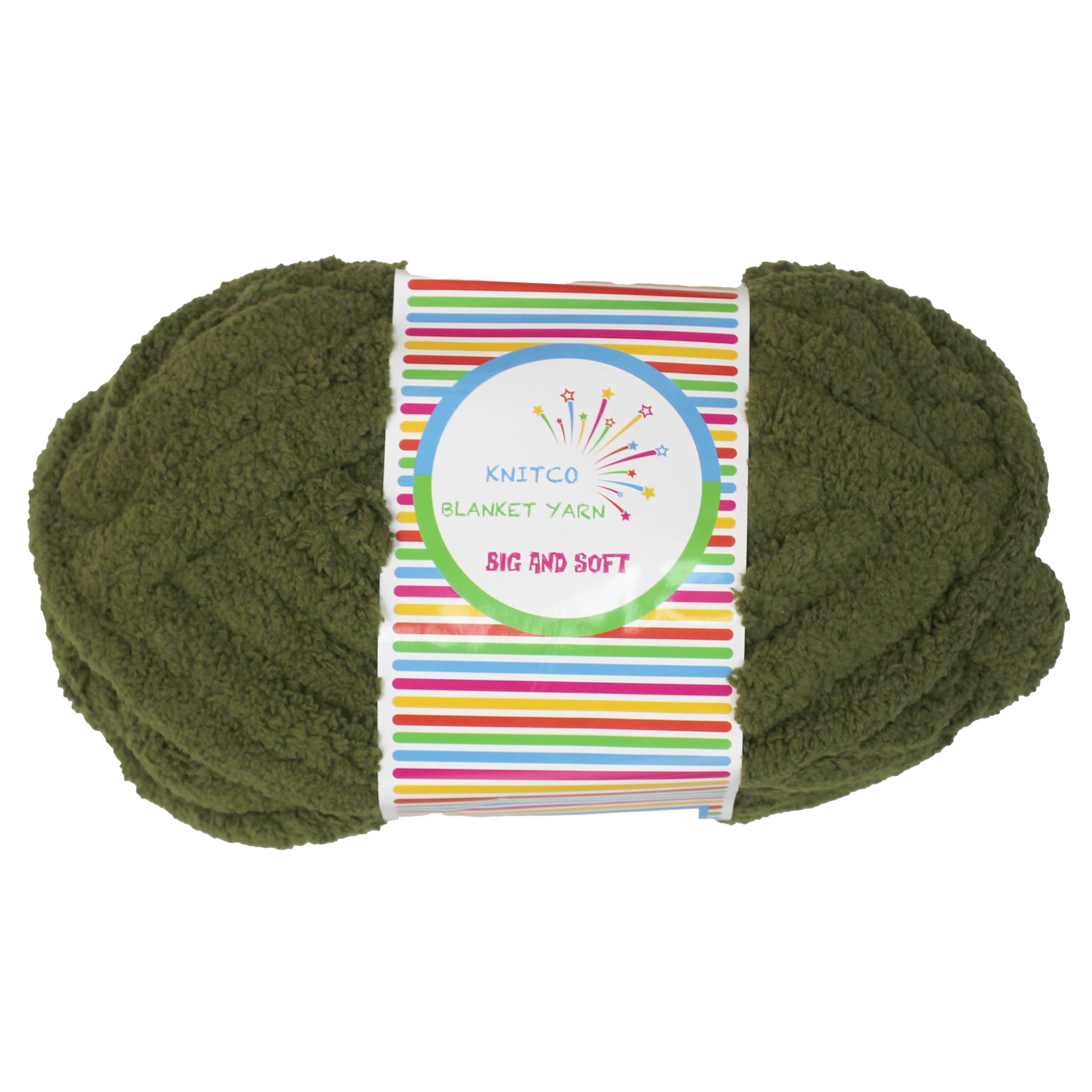 Knitco Big And Soft Blanket Yarn - 100% Polyester, 250g, 30m