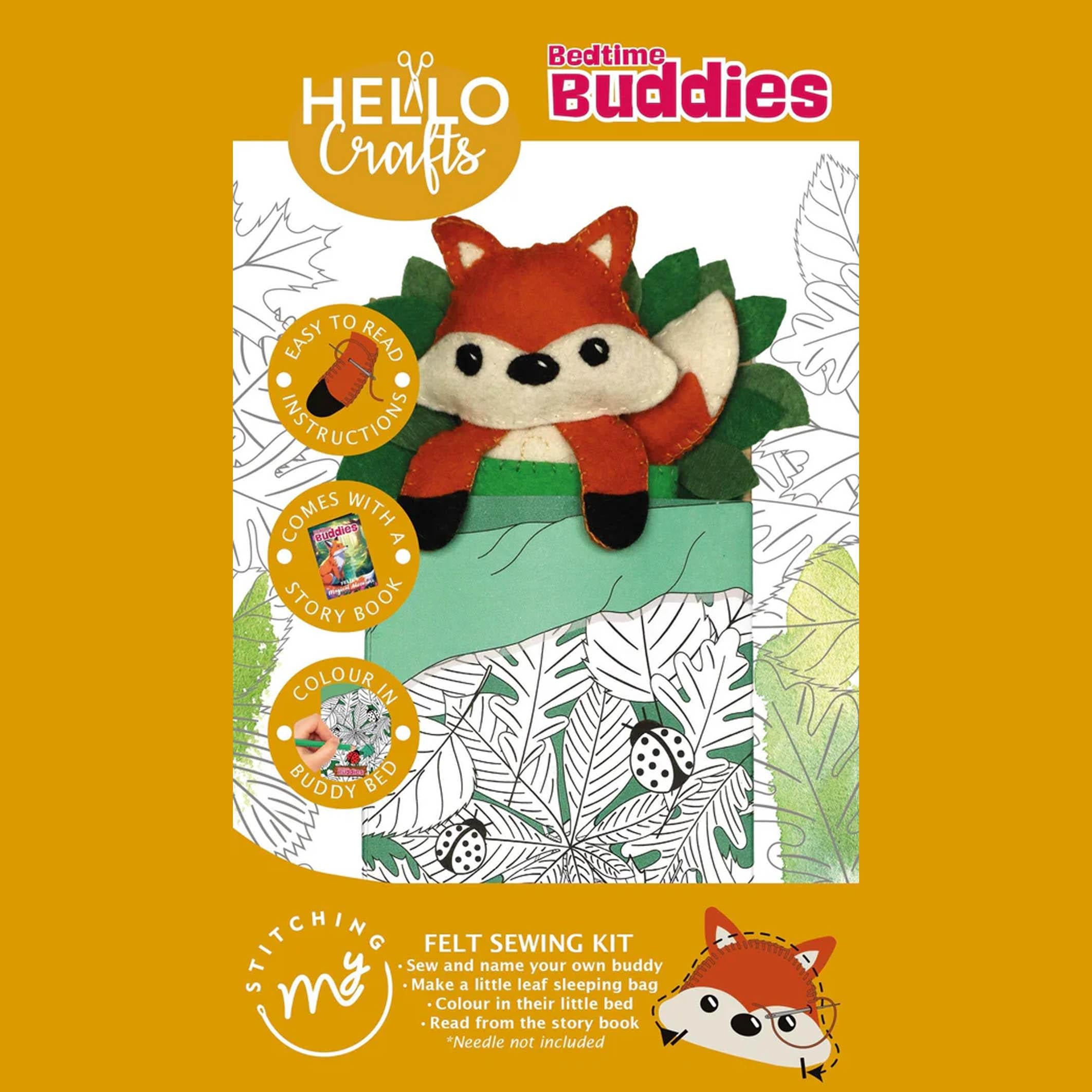 Hello Crafts - Bedtime Buddies - Felt Sewing Kit