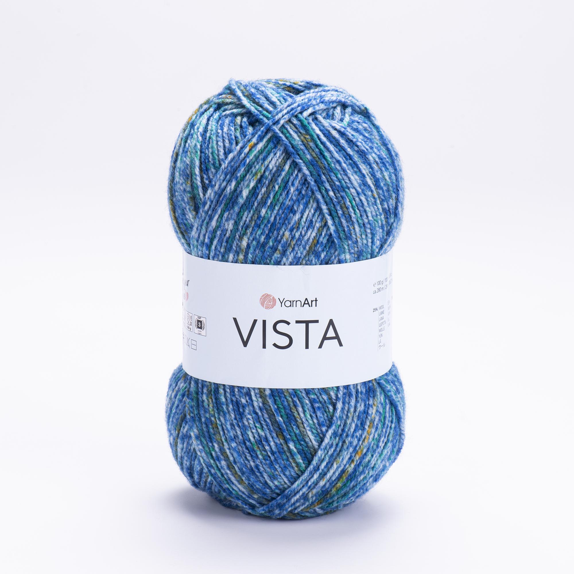 Yarn Art Vista / 100g Double Knit 25% Wool -75% Acrylic
