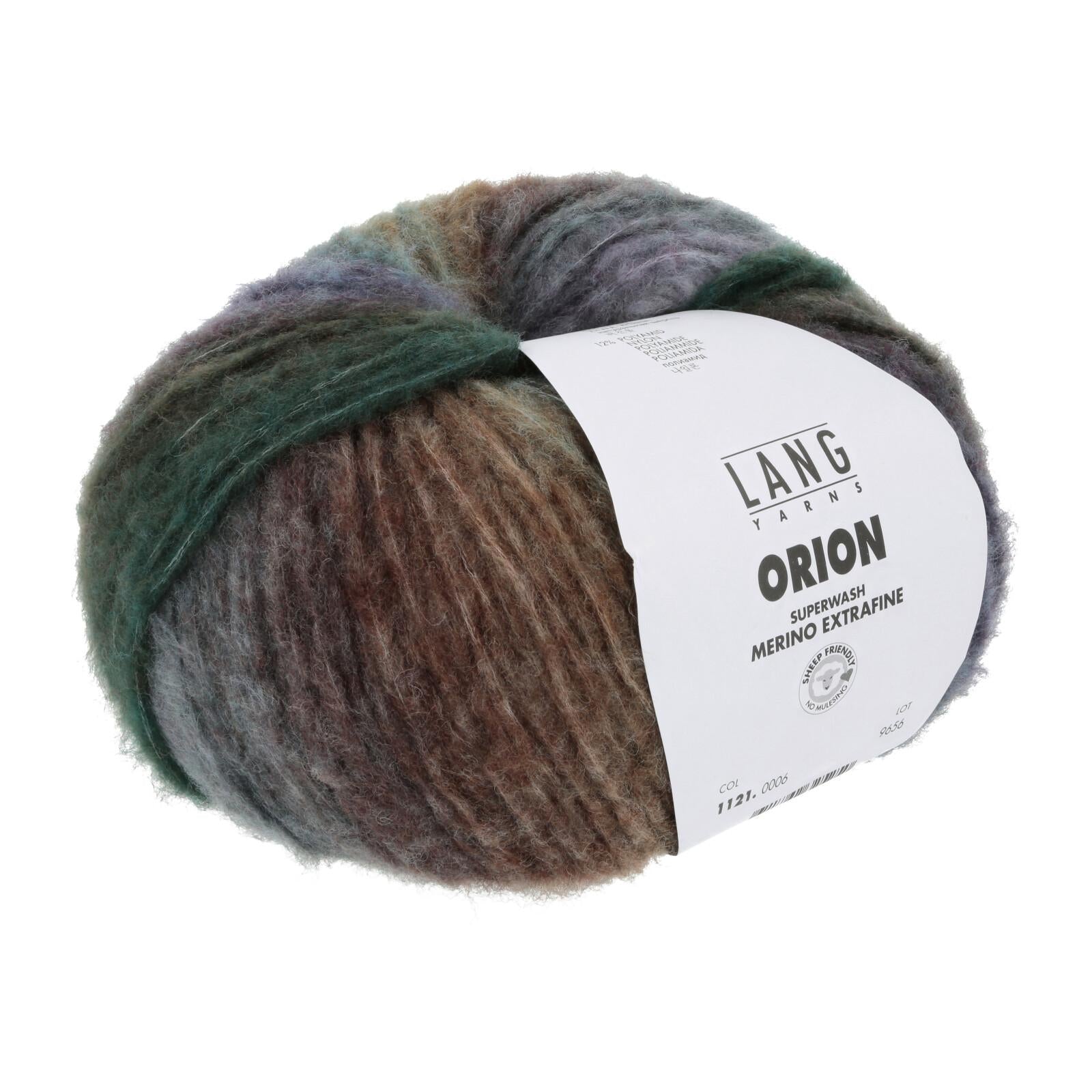 Lang Orion - 88% virgin wool, 12% nylon, 270m, 100g