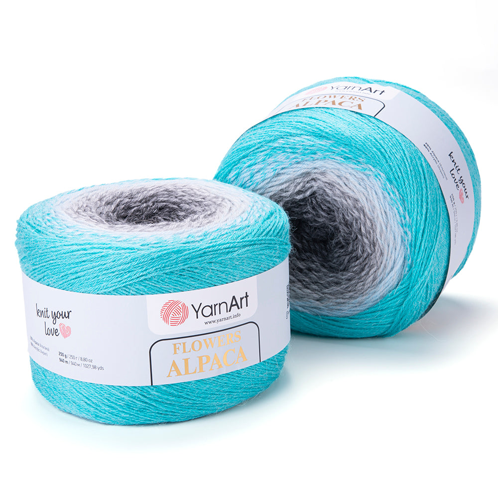 YarnArt Flowers Alpaca - 20% Alpaca - 80% Acrylic - 250g - 940m