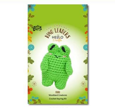 Diamante Crafts KNITTY Critters Ring Leaders Key Ring Crochet Kit