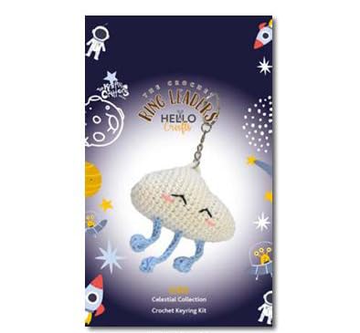 Diamante Crafts KNITTY Critters Ring Leaders Key Ring Crochet Kit