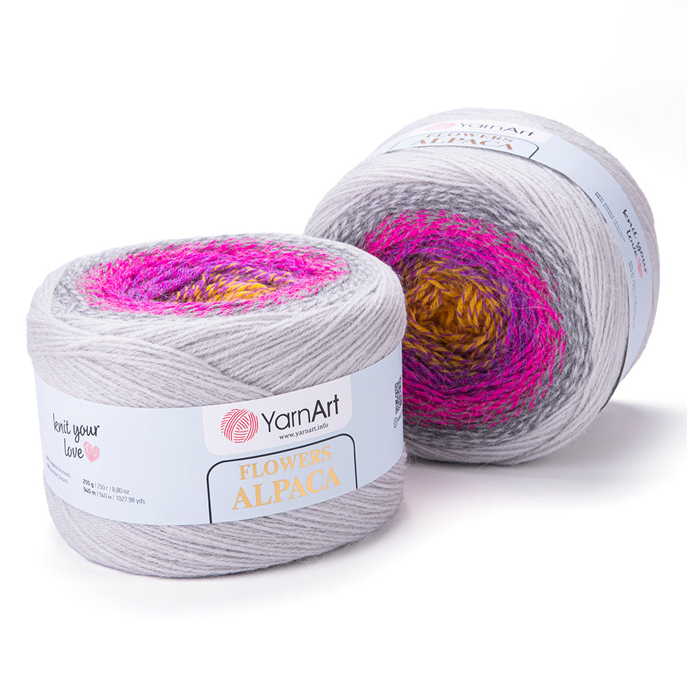YarnArt Flowers Alpaca - 20% Alpaca - 80% Acrylic - 250g - 940m