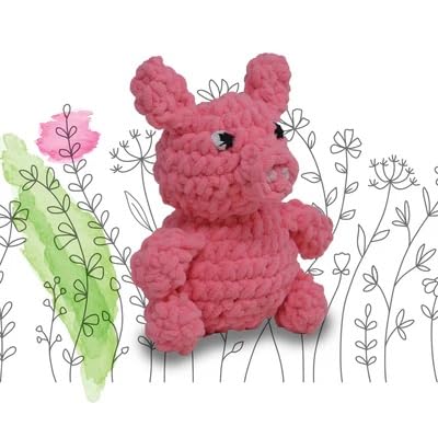 Knitty Critters - Cheeky Chums - DIY Amigurumi Crochet Kit