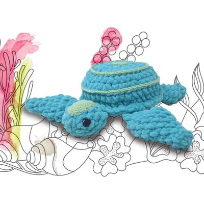 Knitty Critters - Cheeky Chums - DIY Amigurumi Crochet Kit