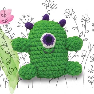 Knitty Critters - Cheeky Chums - DIY Amigurumi Crochet Kit