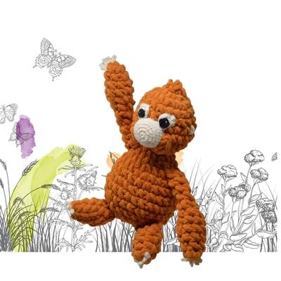 Knitty Critters - Cheeky Chums - DIY Amigurumi Crochet Kit