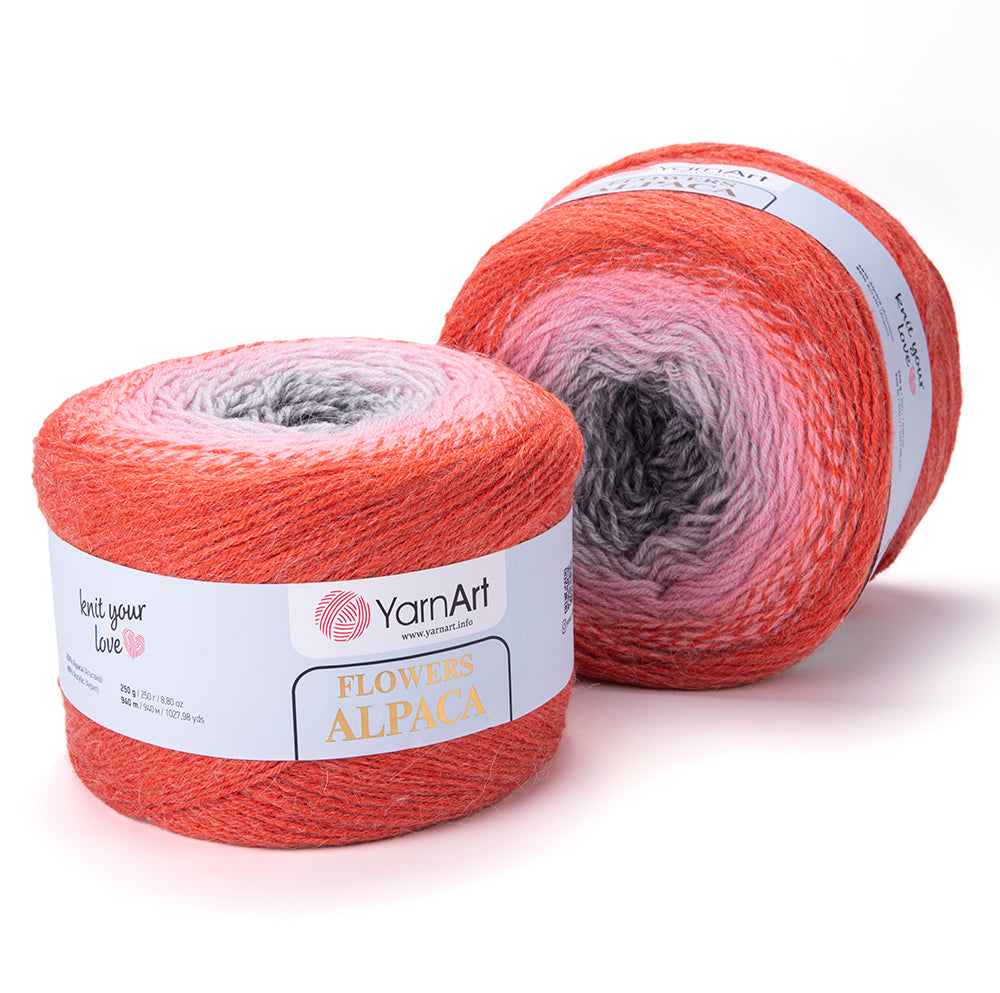 YarnArt Flowers Alpaca - 20% Alpaca - 80% Acrylic - 250g - 940m