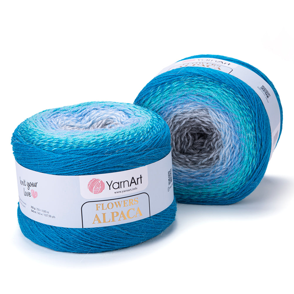 YarnArt Flowers Alpaca - 20% Alpaca - 80% Acrylic - 250g - 940m