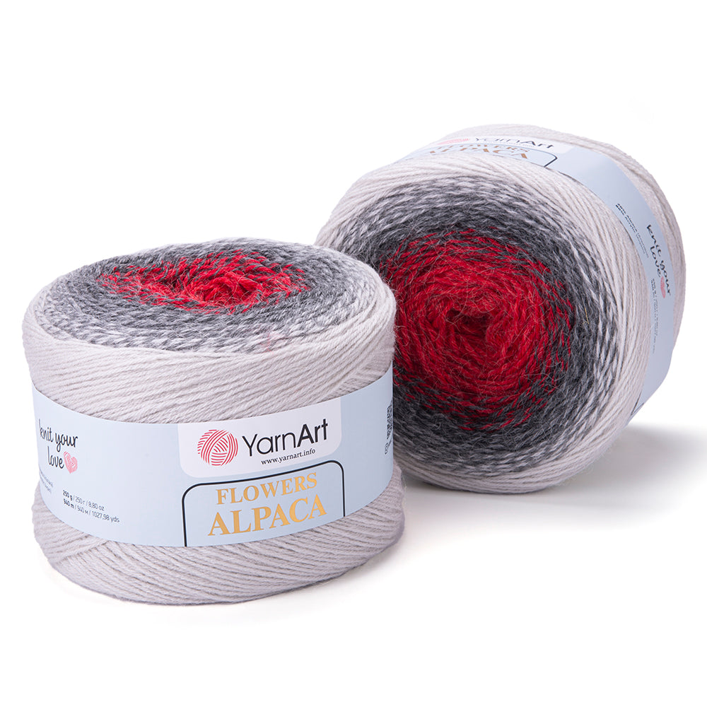 YarnArt Flowers Alpaca - 20% Alpaca - 80% Acrylic - 250g - 940m