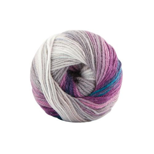 Papatya Batik Dk Variegated Pack Of 5 - 100g, 100% Acrylic, 360m