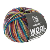 Move 8ply Wool Addicts, 150g, 300m, 25% nylon, 75% virgin merino