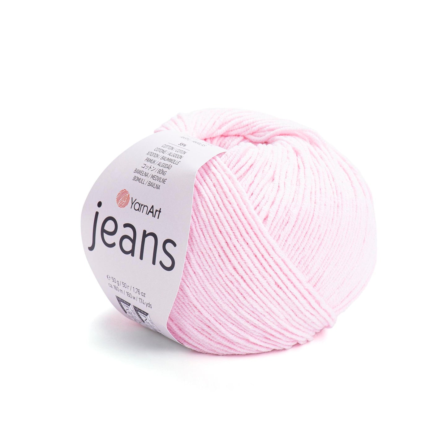 Yarn Art - JEANS - 55% Cotton ? 45% Acrylic, 160m Knitting and Crochet Yarn