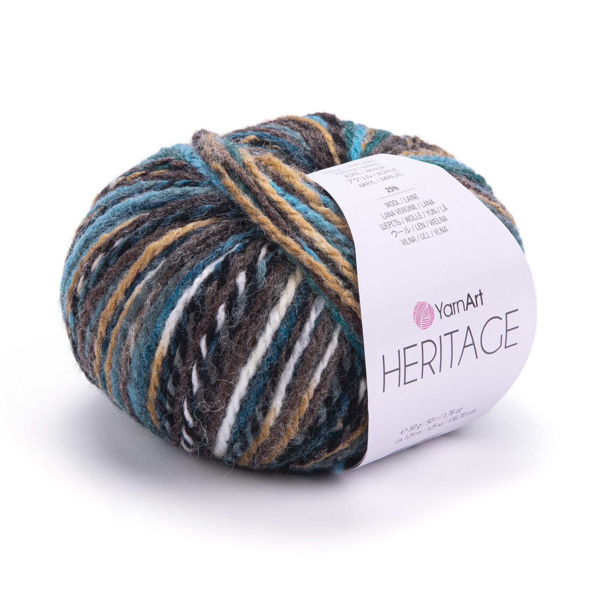 Yarn Art Heritage - 50g, 25% Wool / 75% Acrylic