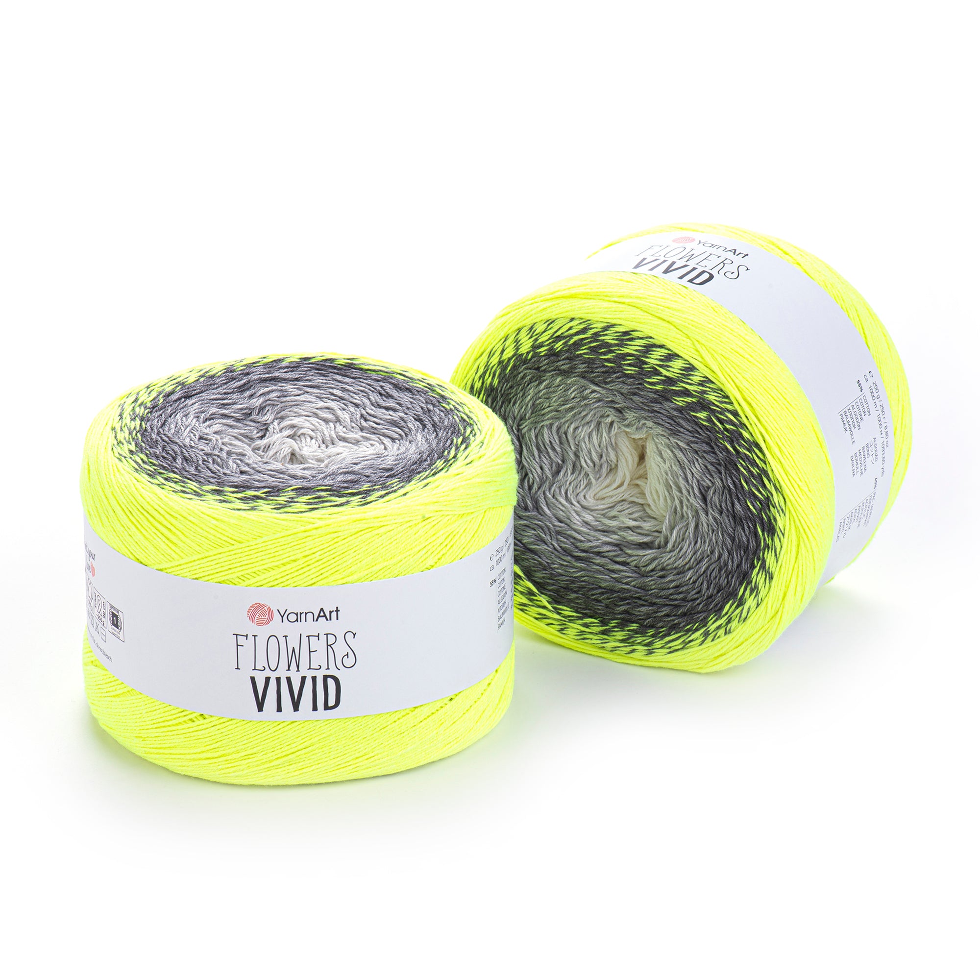 YarnArt Flowers Vivid - 55% Cotton - 45% Pac - 250g - 1000m