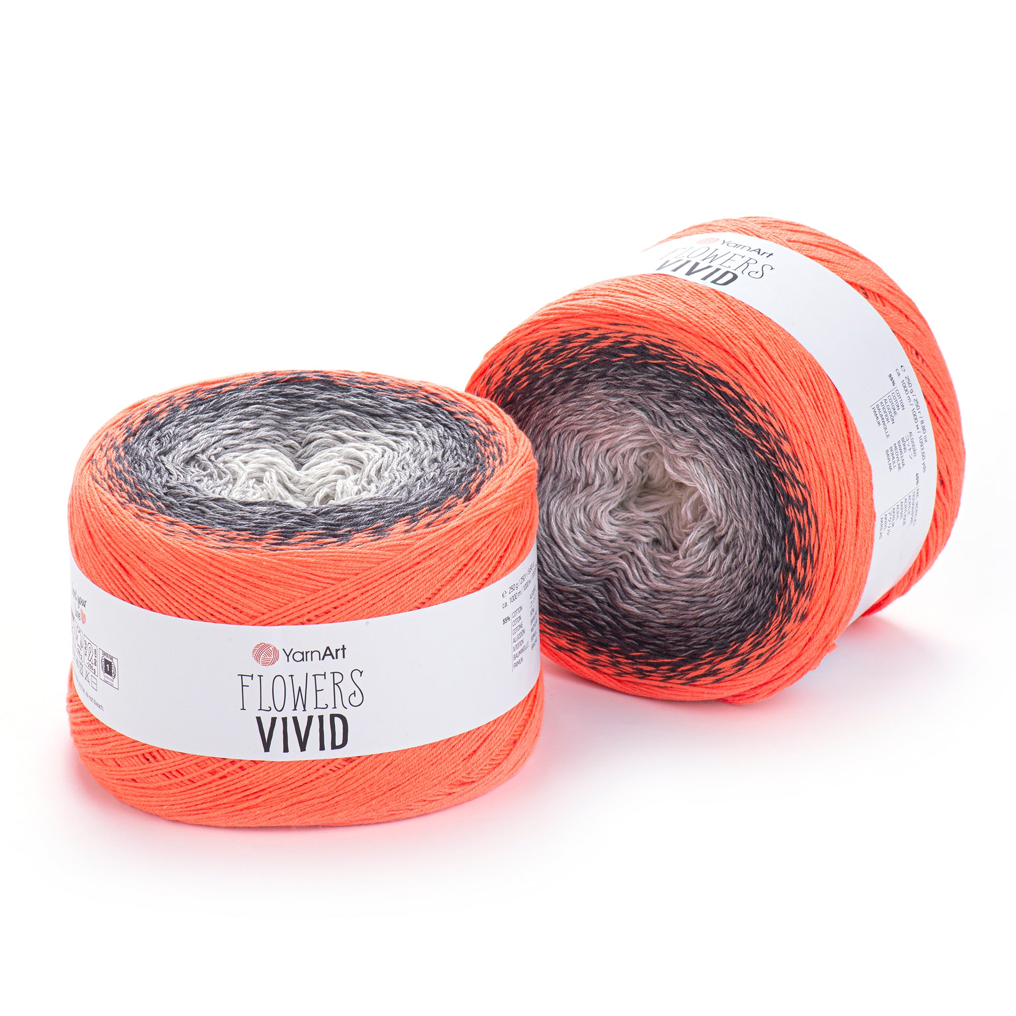 YarnArt Flowers Vivid - 55% Cotton - 45% Pac - 250g - 1000m