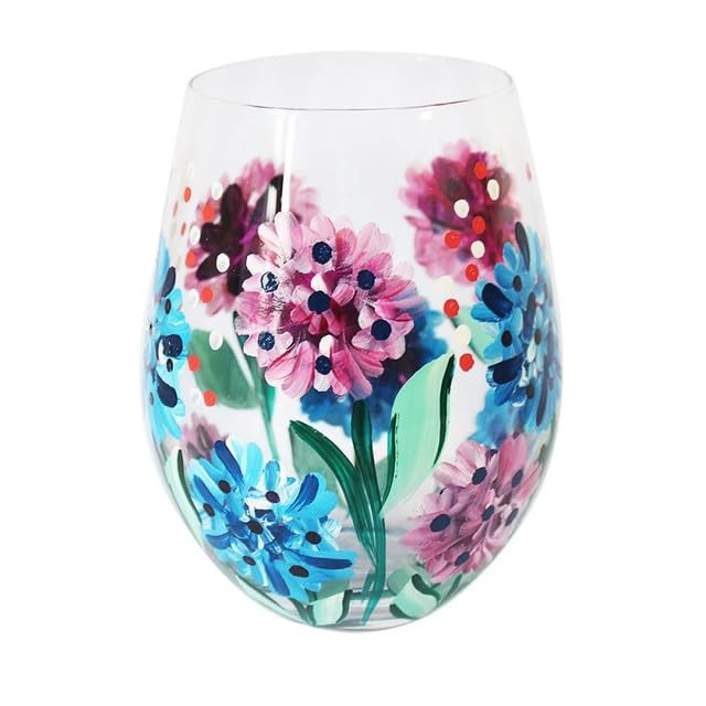 Diamante Crafts Floral Gin and Wine Glasses