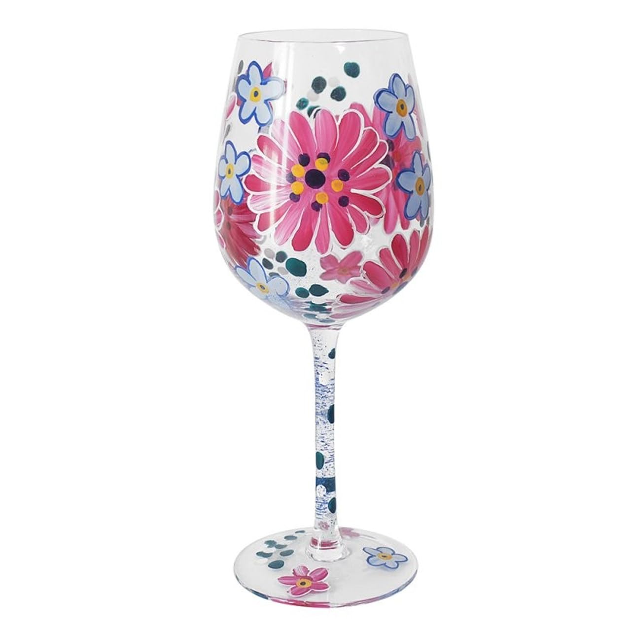 Diamante Crafts Floral Gin and Wine Glasses
