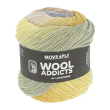 Move 6ply Wooladdicts langyarns, 100g, 270m, 75% merino, 25% nylon
