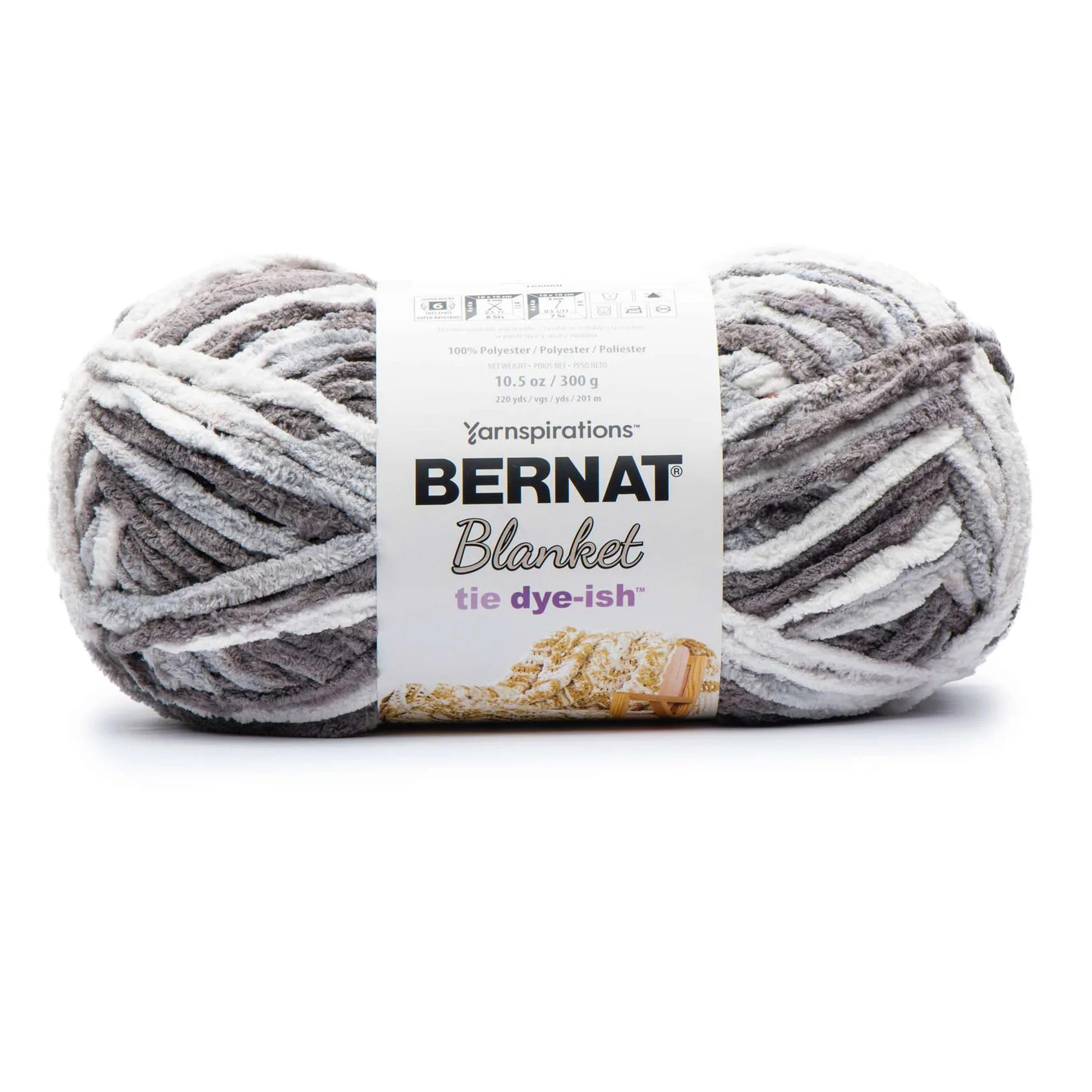 Bernat Blanket Yarn Tie Dye-ish