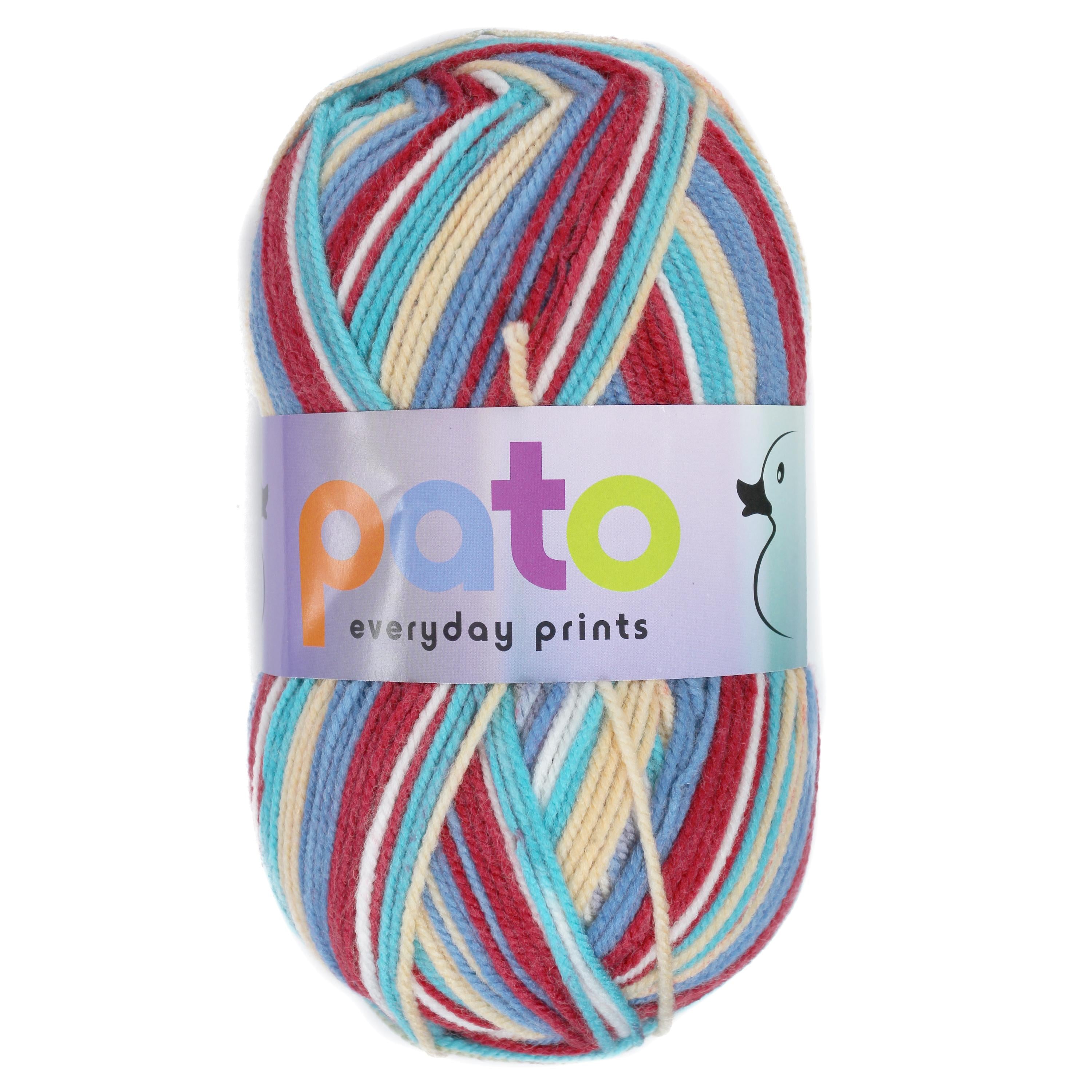 Cygnet PATO PRINTS DK Knitting Yarn / Wool - 100g Double Knit
