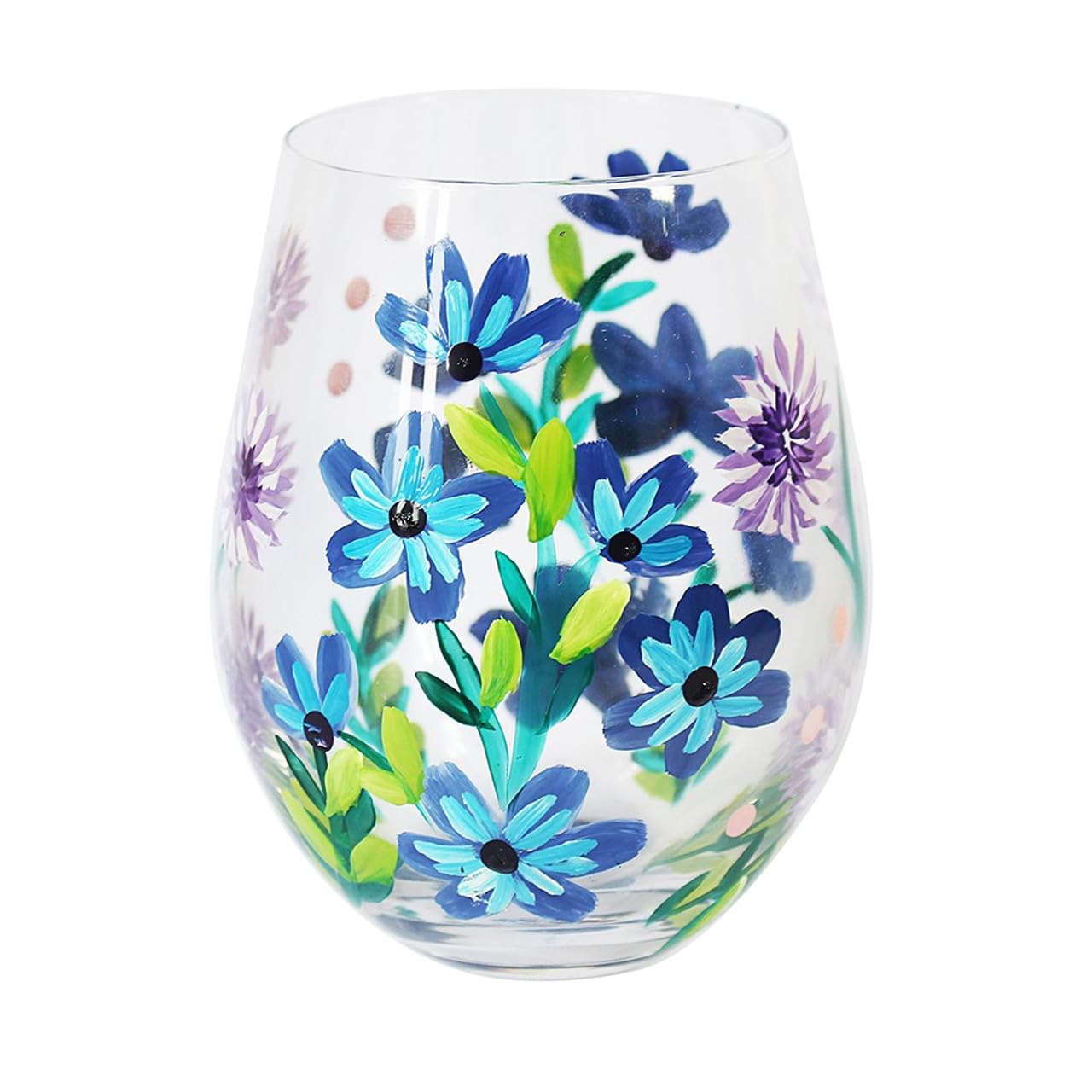 Diamante Crafts Floral Gin and Wine Glasses