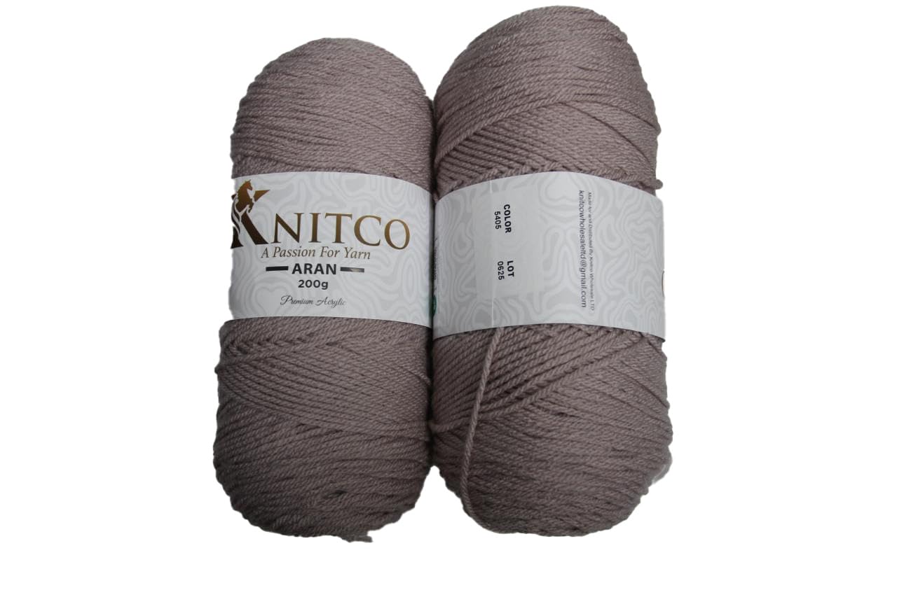 Knitco Aran - 200g - 420m - 100% Acrylic