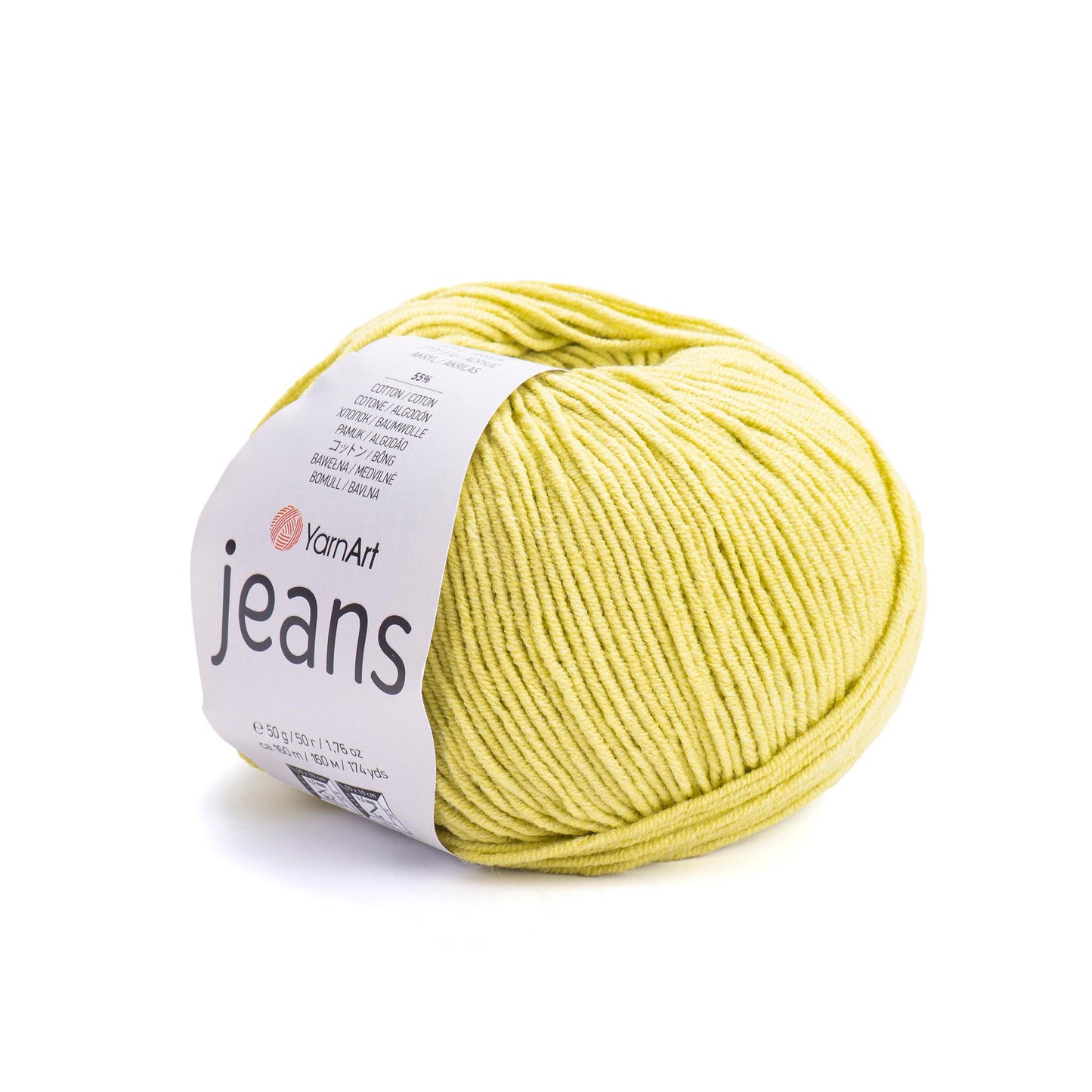 Yarn Art - JEANS - 55% Cotton ? 45% Acrylic, 160m Knitting and Crochet Yarn