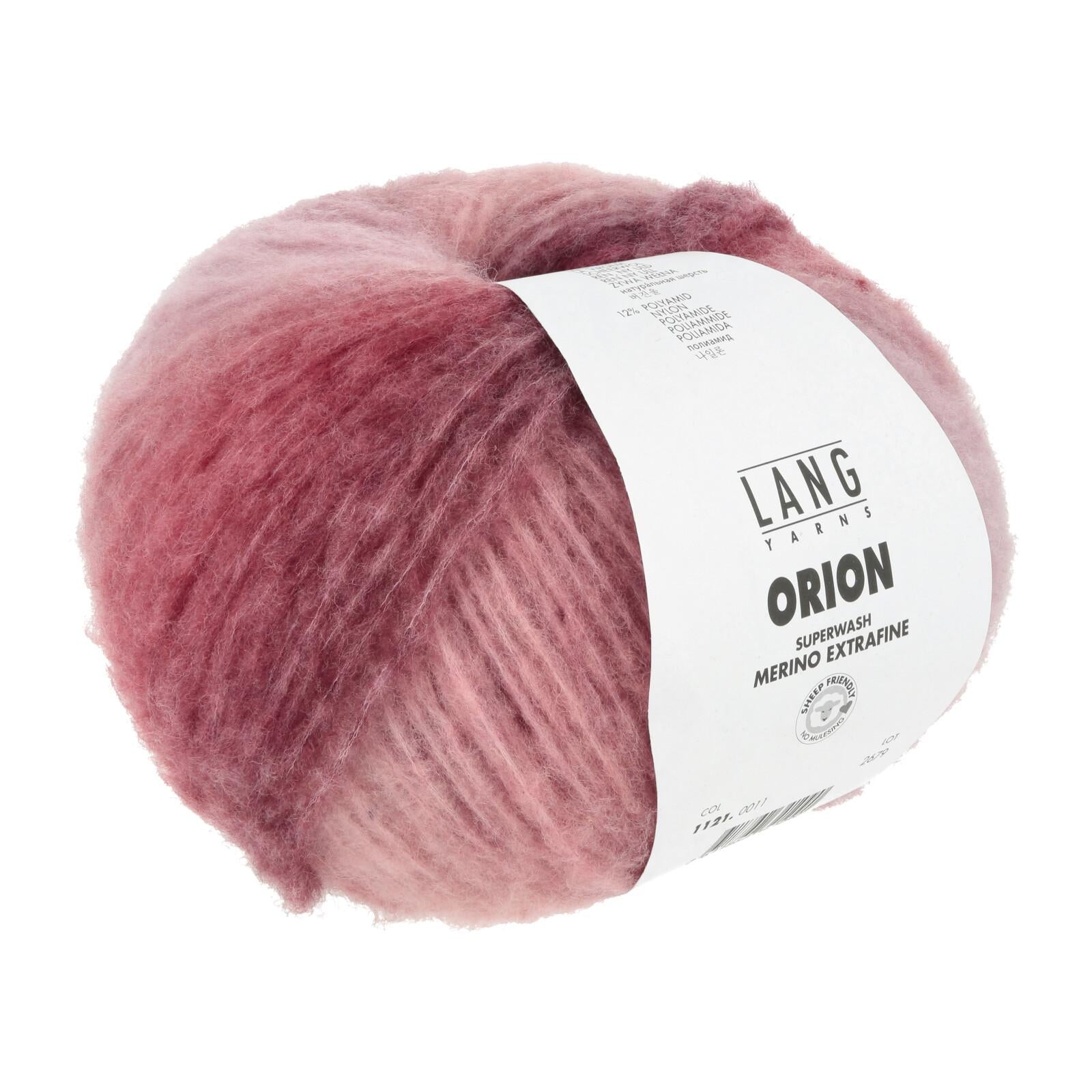 Lang Orion - 88% virgin wool, 12% nylon, 270m, 100g