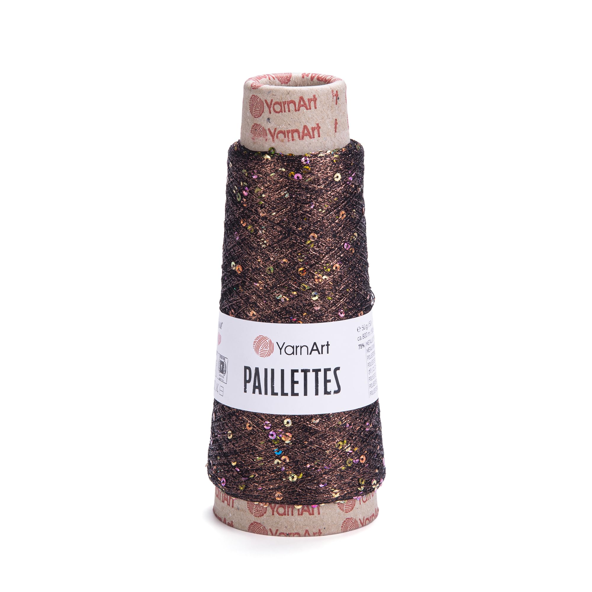 YarnArt Paillettes - 75% Metallic Polyester - 25% Payette Polyester