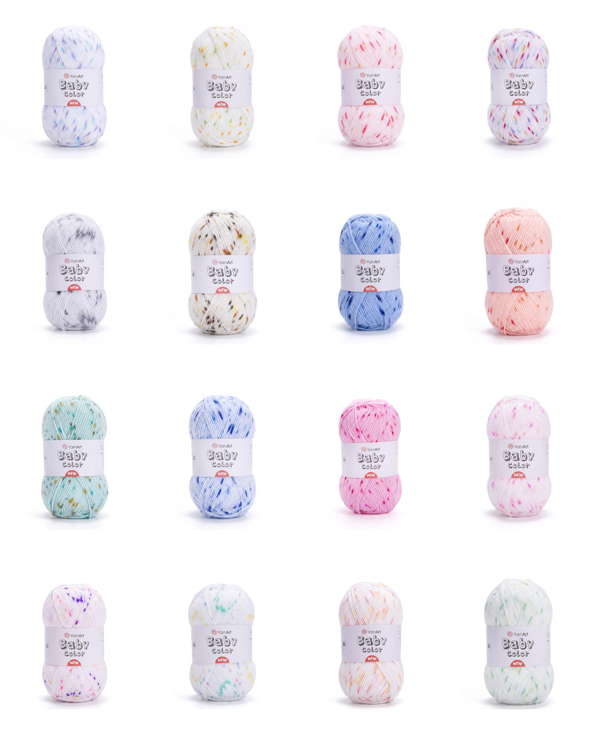 YarnArt Baby Color - 100% Acrylic - 50g - 150m