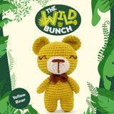 Diamante Crafts Knitty Critters - The Wild Bunch - Amigurumi Crochet Kit